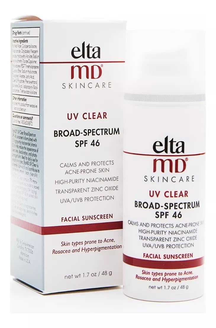 UV Clear Broad-spectrum SPF 46 Sin Tinta